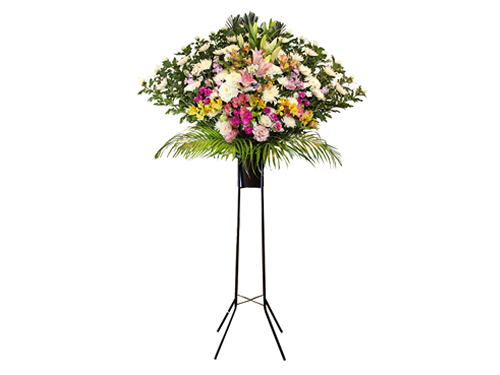 石狩葬儀社のスタンド花1段